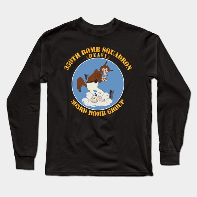 359th Bomb Squadron - 303rd BG - WWII Long Sleeve T-Shirt by twix123844